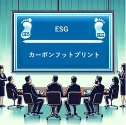 カーボンフットプリントと企業のESG戦略