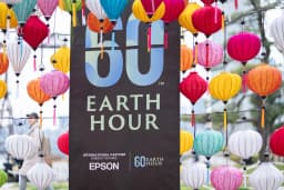 エプソンがEARTH HOUR 2024に参加